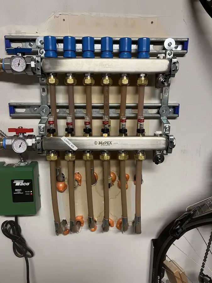 Plumber performing Leak Detection at a residential property in Grape Creek